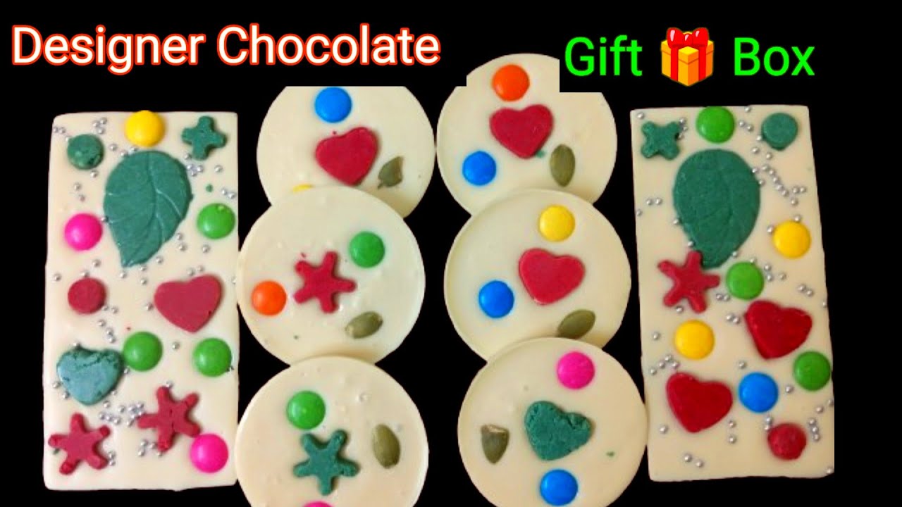 Home Made Designer Chocolate Bar l Birthday Gift 🎁 Box l Mina Bake 