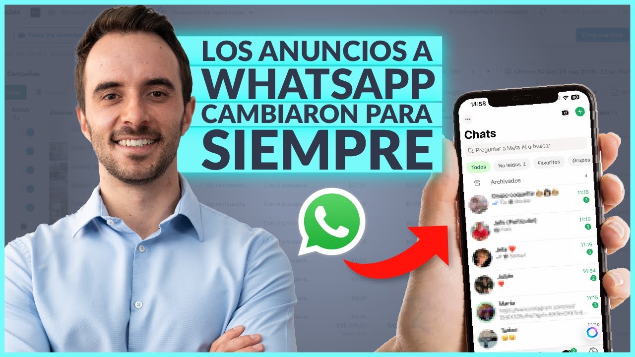 🚨 Los ANUNCIOS a WHATSAPP cambiaron para SIEMPRE ► Compras en WhatsApp con Meta Ads