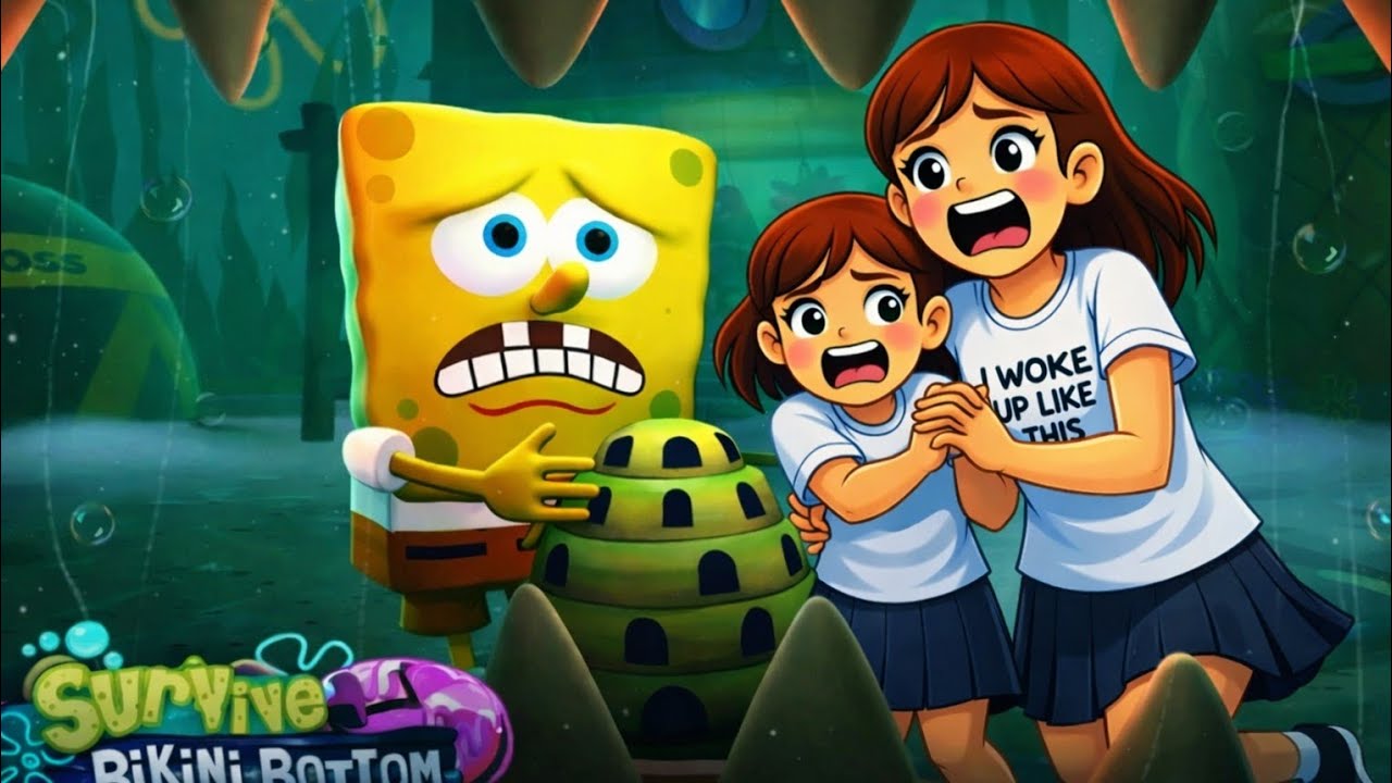Sunđer Bob horor izazov 😱 😱 😱 Pomozite mi da oživim Nađu 😥 