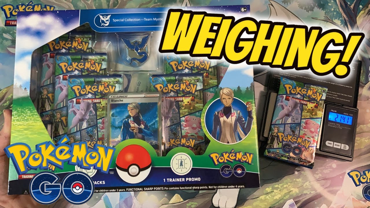 Weighing the Team Mystic Special Collection