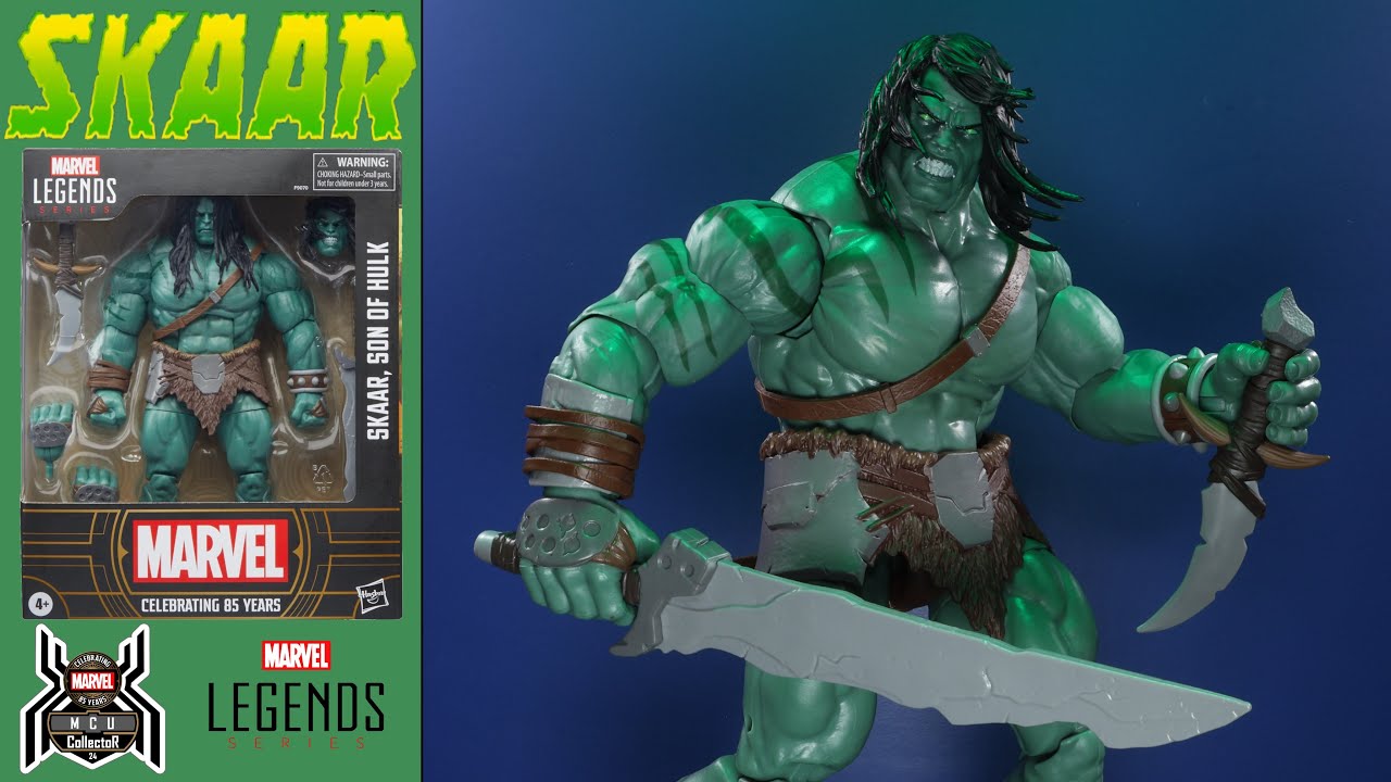 Marvel Legends SKAAR Son of HULK 85 Years Anniversary Deluxe Figure Review