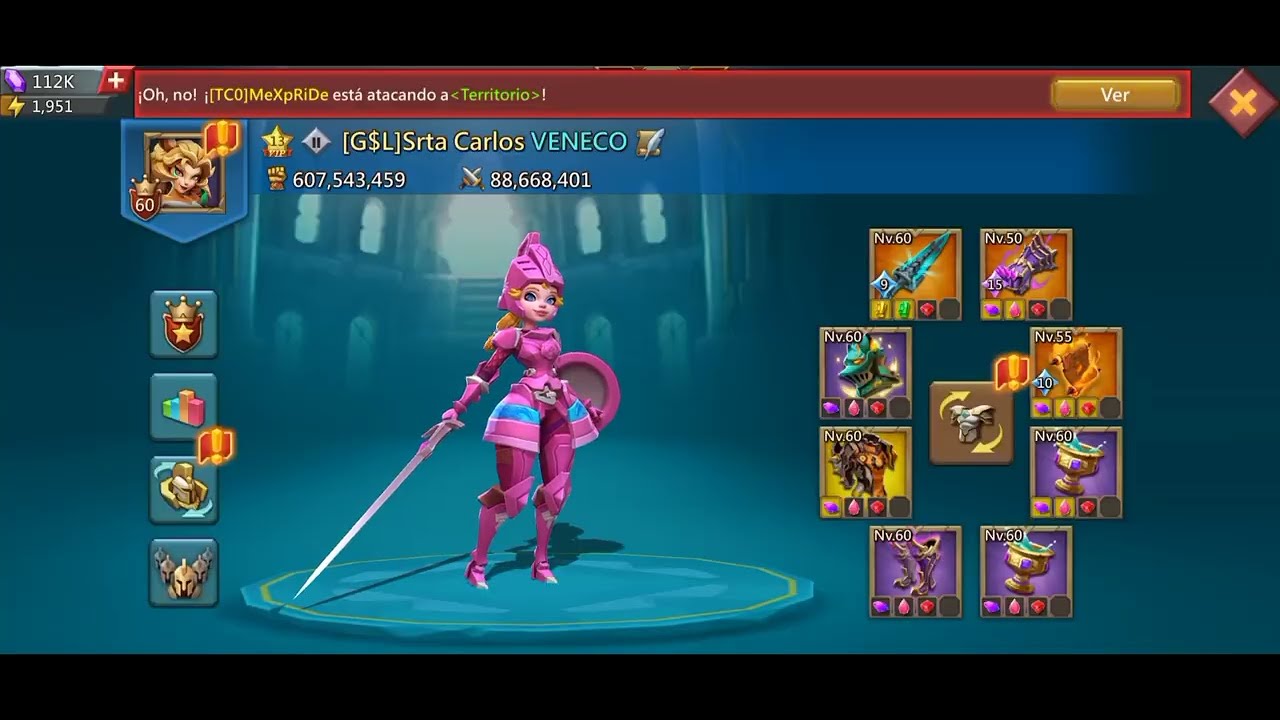 Rally Trap 650m de poder en arena del caos 🔥🔥 #lordsmobile #rallytrap #f2p #arenadelcaos
