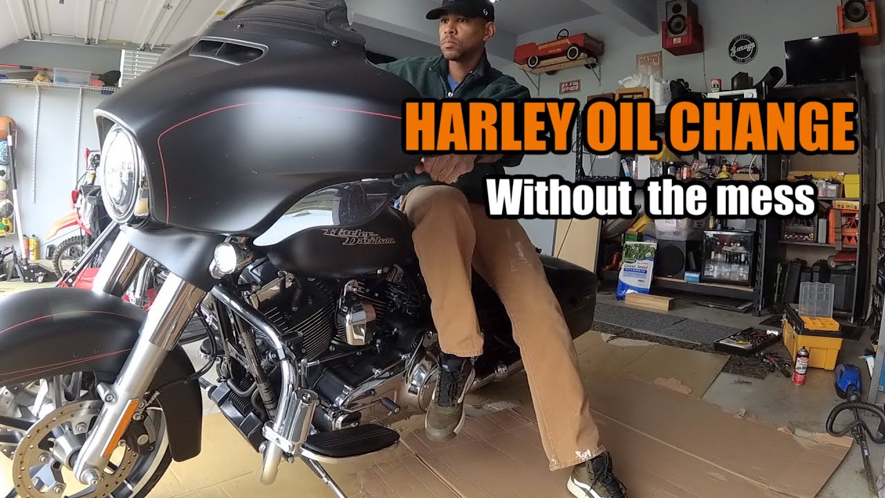 How to Change the Oil on a Harley Davidson Street Glide and Oil Filter