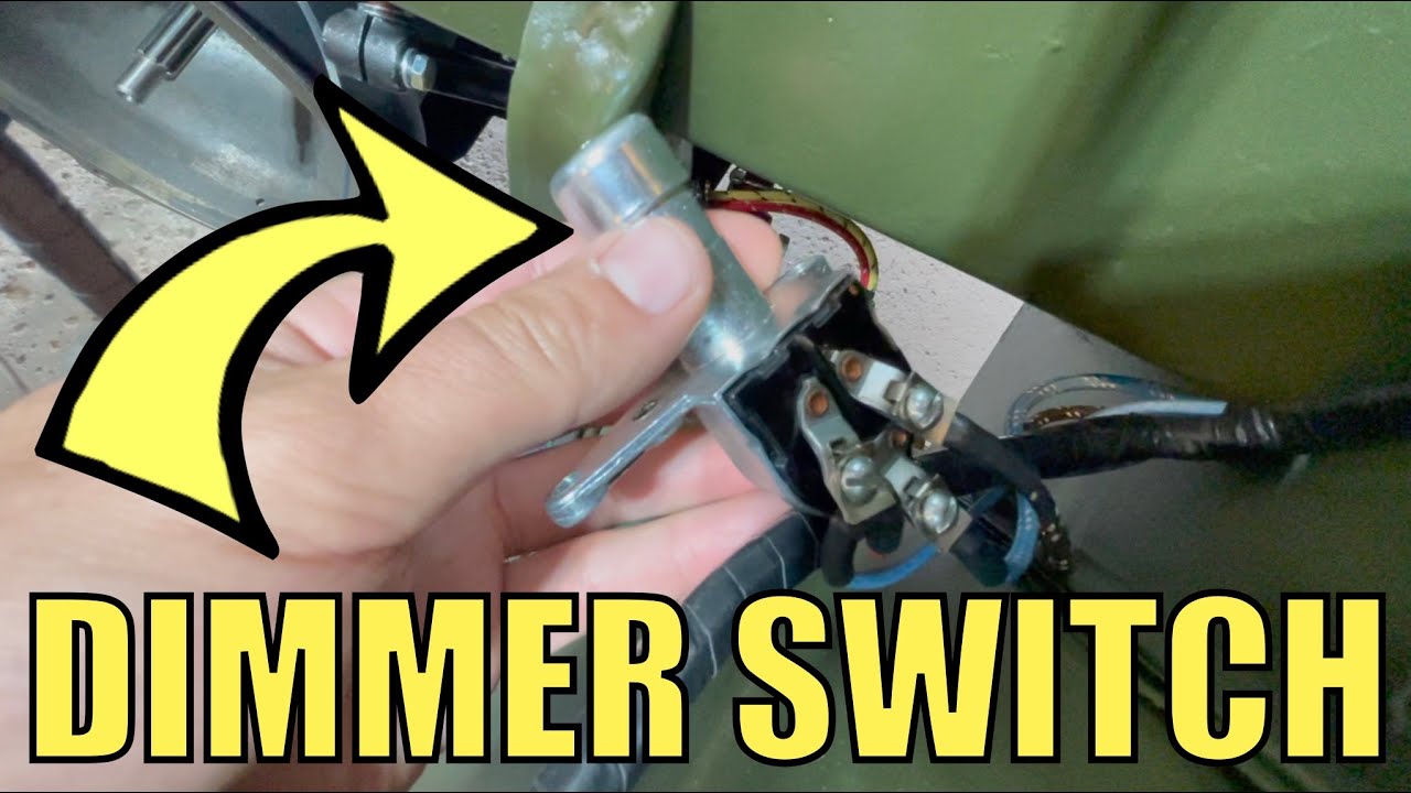How to WIRE Headlight Foot Dimmer Switch | 41-66 Jeep & Willys