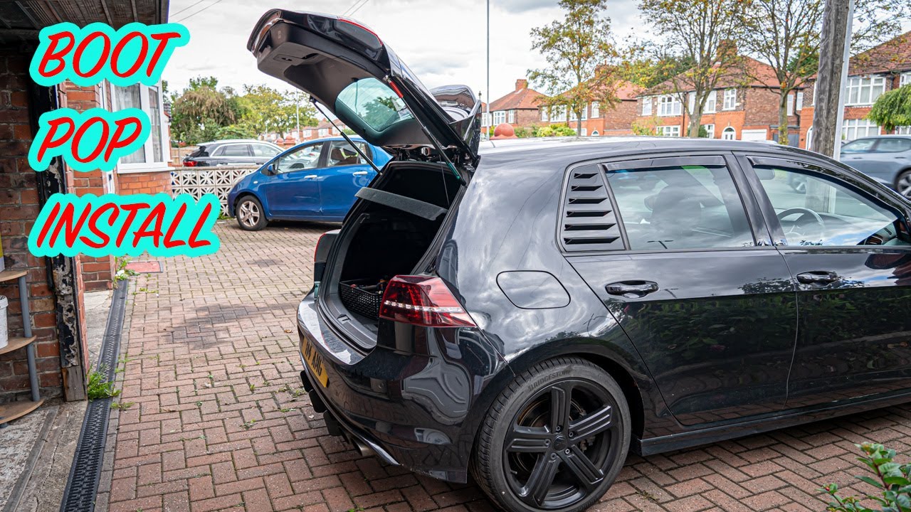 Vw Golf Mk7 Boot Pop Install