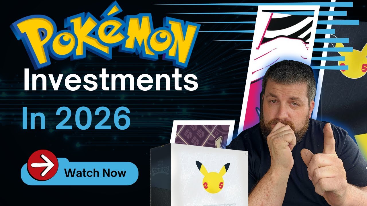 5 инвестиционных возможностей в сфере Pokémon на 2026 год... НЕ ПРОПУСТИТЕ ЭТИ НОВОСТИ!!