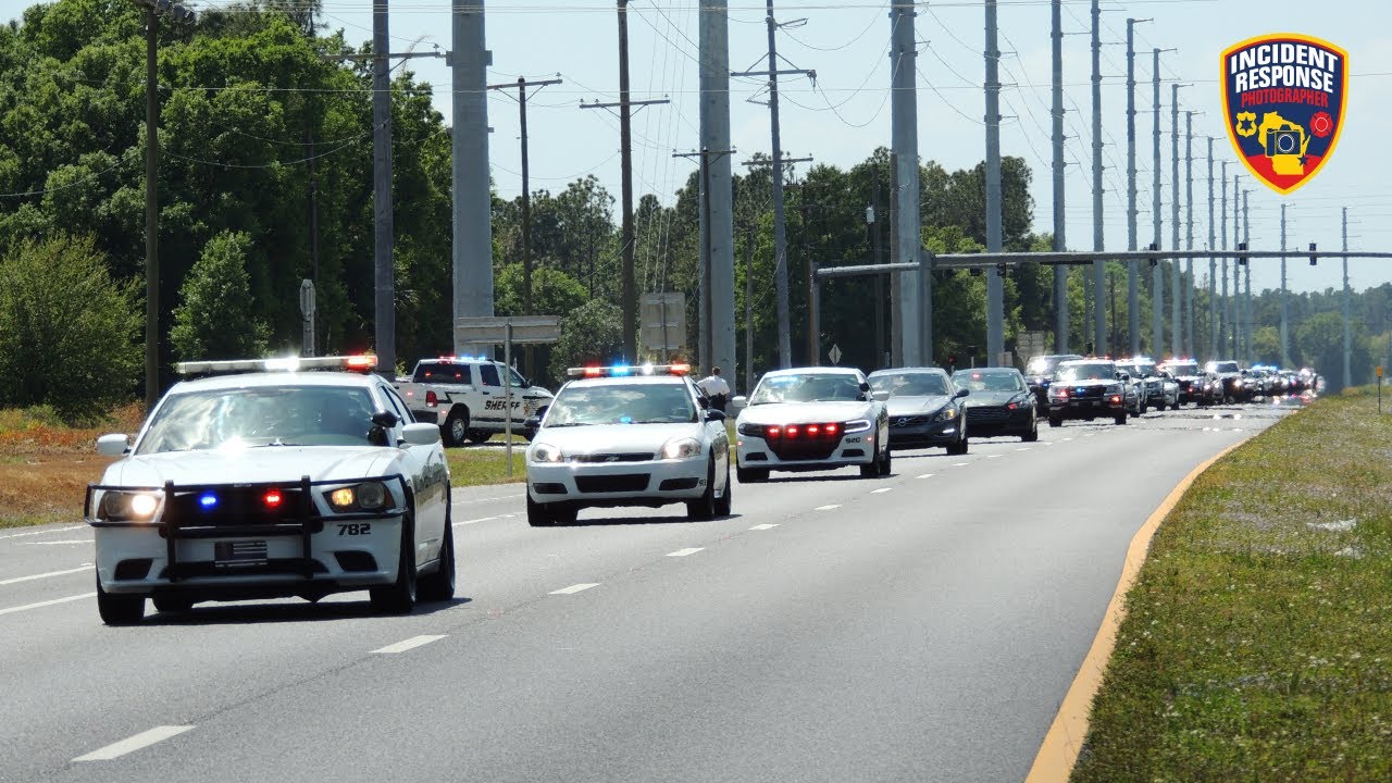Officer Jesse Madsen Funeral Procession