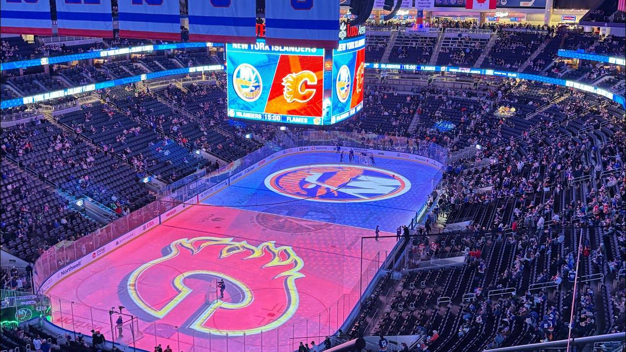 New York Islanders game vs Calgary Flames 
