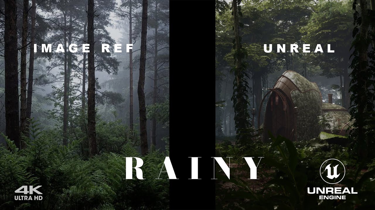Lighting a RAINY Forest in Unreal Engine 5 (Tutorial)