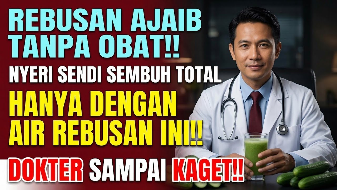 REBUSAN AJAIB TANPA OBAT‼️Nyeri Sendi Sembuh Hanya Dengan Air Rebusan Ini! Lansia Segera Coba Ini