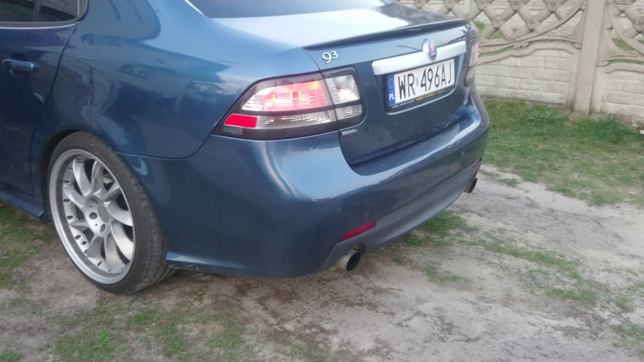 Saab 9-3 2.0T 350HP b207r full exhaust 3