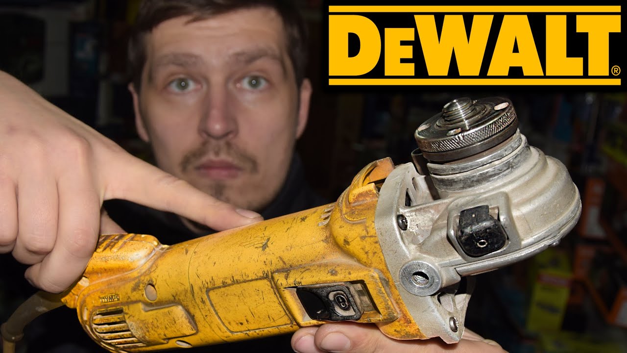 Настоящий конструктор от Дэволт! Ремонт болгарки DeWALT - подробно!