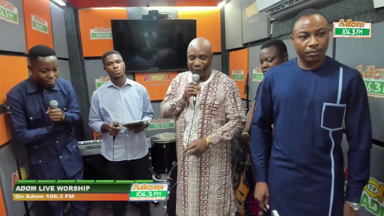 Adom Live Worship with Rev. Kwamena Idan and Jack Alolome on Adom 106.3 FM (06-02-23)