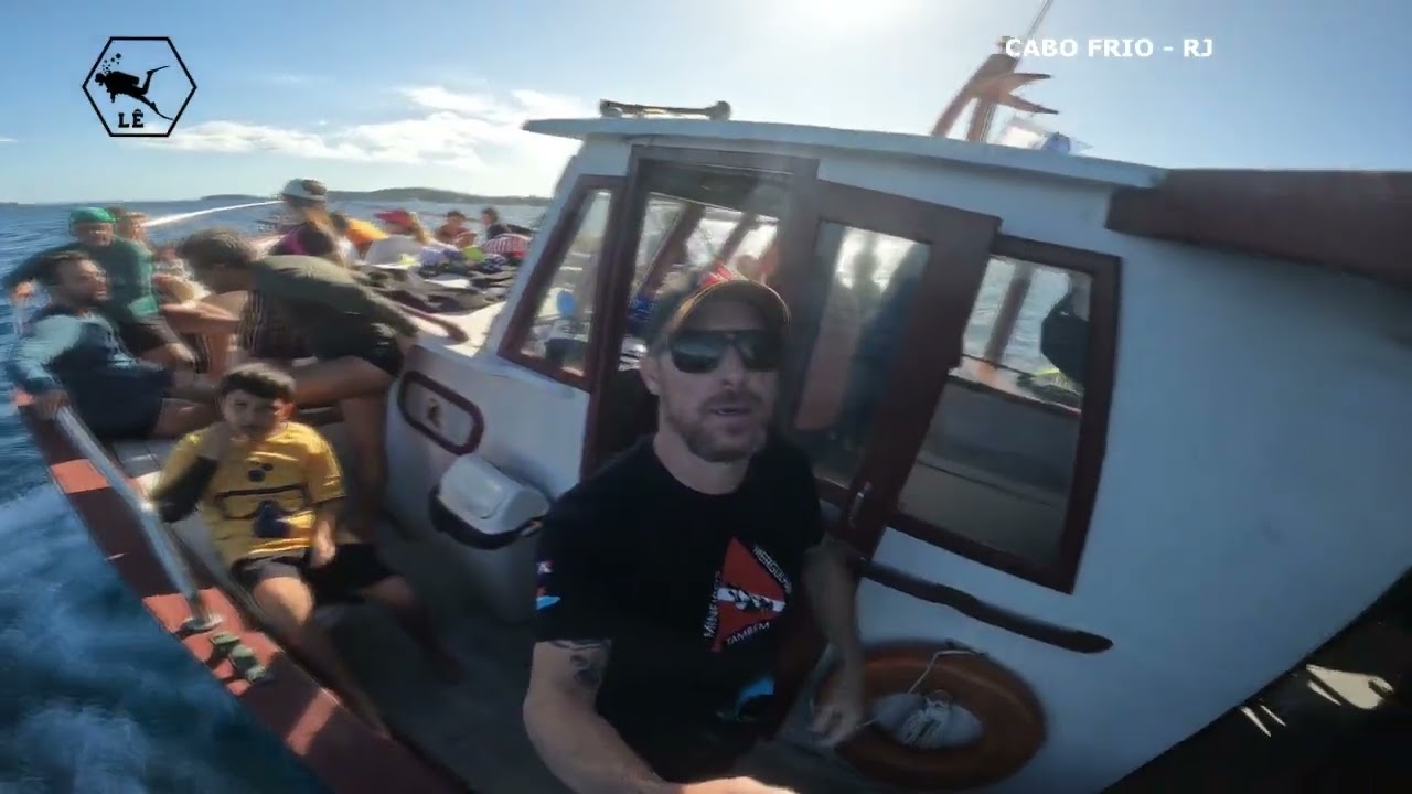 CABO FRIO - RJ  MERGULHOS COM A ALTO MAR MERGULHOS