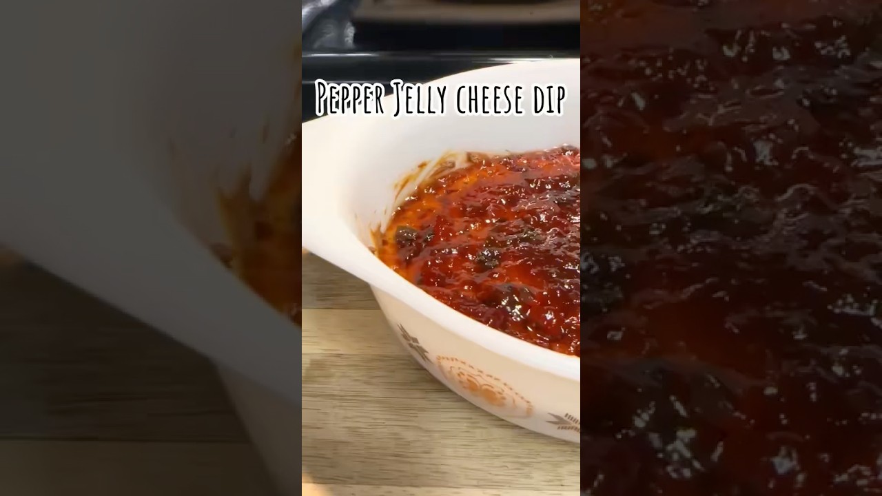 Pepper Jelly Cheese Dip 