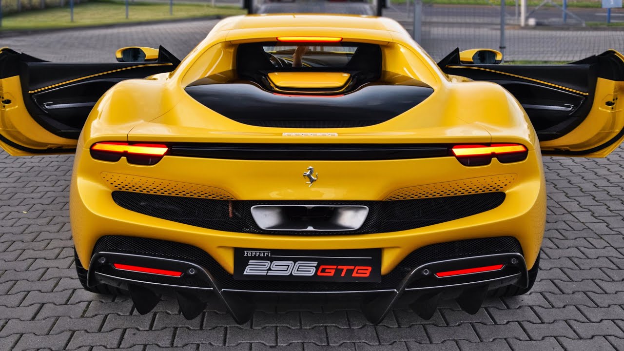 2024 Ferrari 296 GTB SOUND V6 & START UP