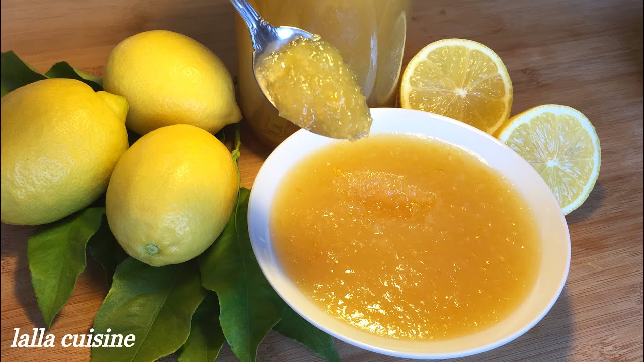 مربى الحامض🍋🍋🍋مربى الليمون ناجح ولذيذ بدون طعم المرارة/ لحشو الكيك والحلويات#لذيذ
