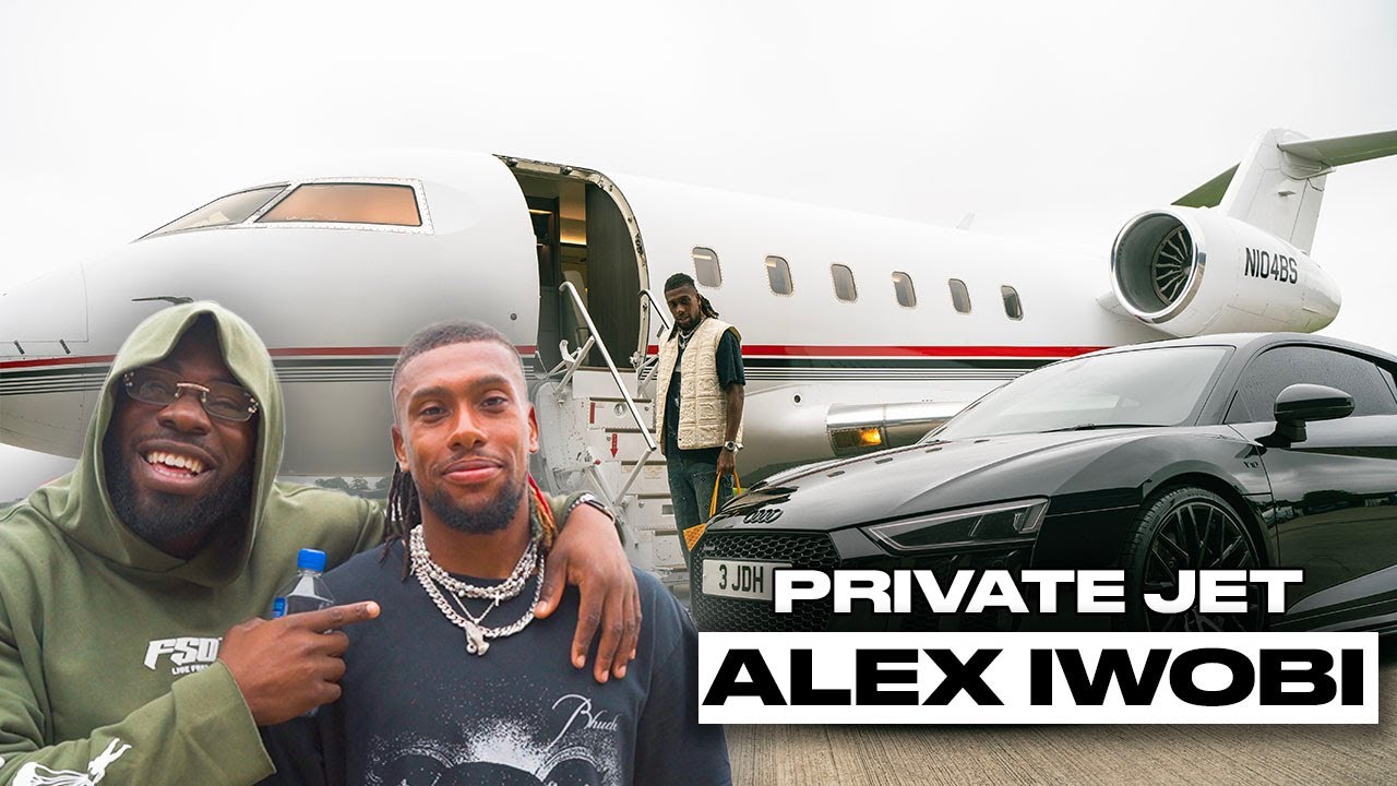 PRIVATE JET VLOG WITH ALEX IWOBI