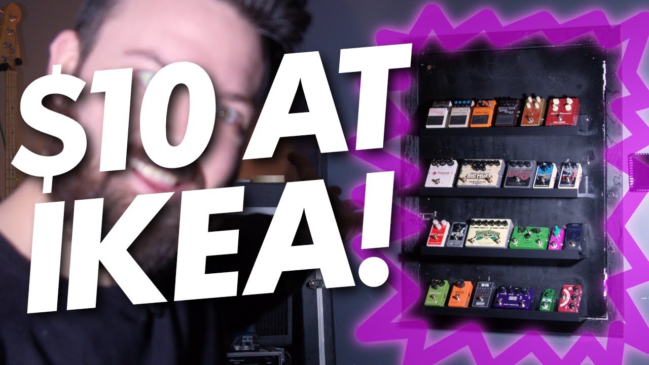 The BEST (and cheapest) Way to Display Your Guitar Pedals