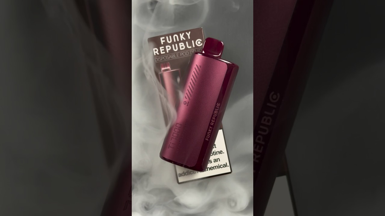 Funky Republic Ti7000 #UNBOXING 🍒💨 #elfbar #ebar #funky #republic