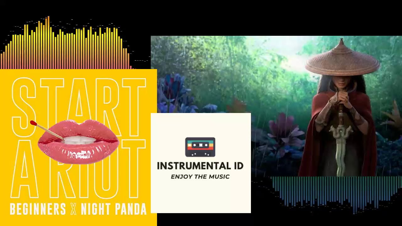 BEGINNERS & Night Panda Start A Riot  ( Instrumental ) | Raya and the Last Dragon | Extended