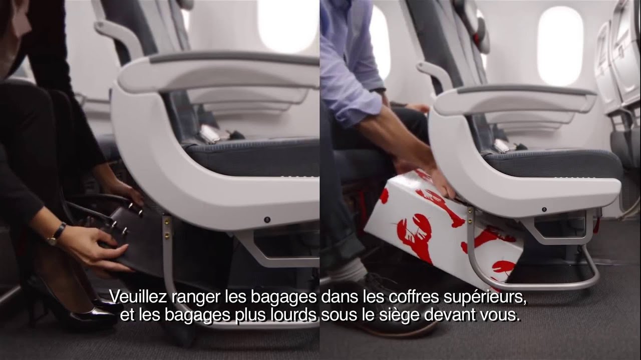 Air Canada Boeing 787 In-flight Safety Video