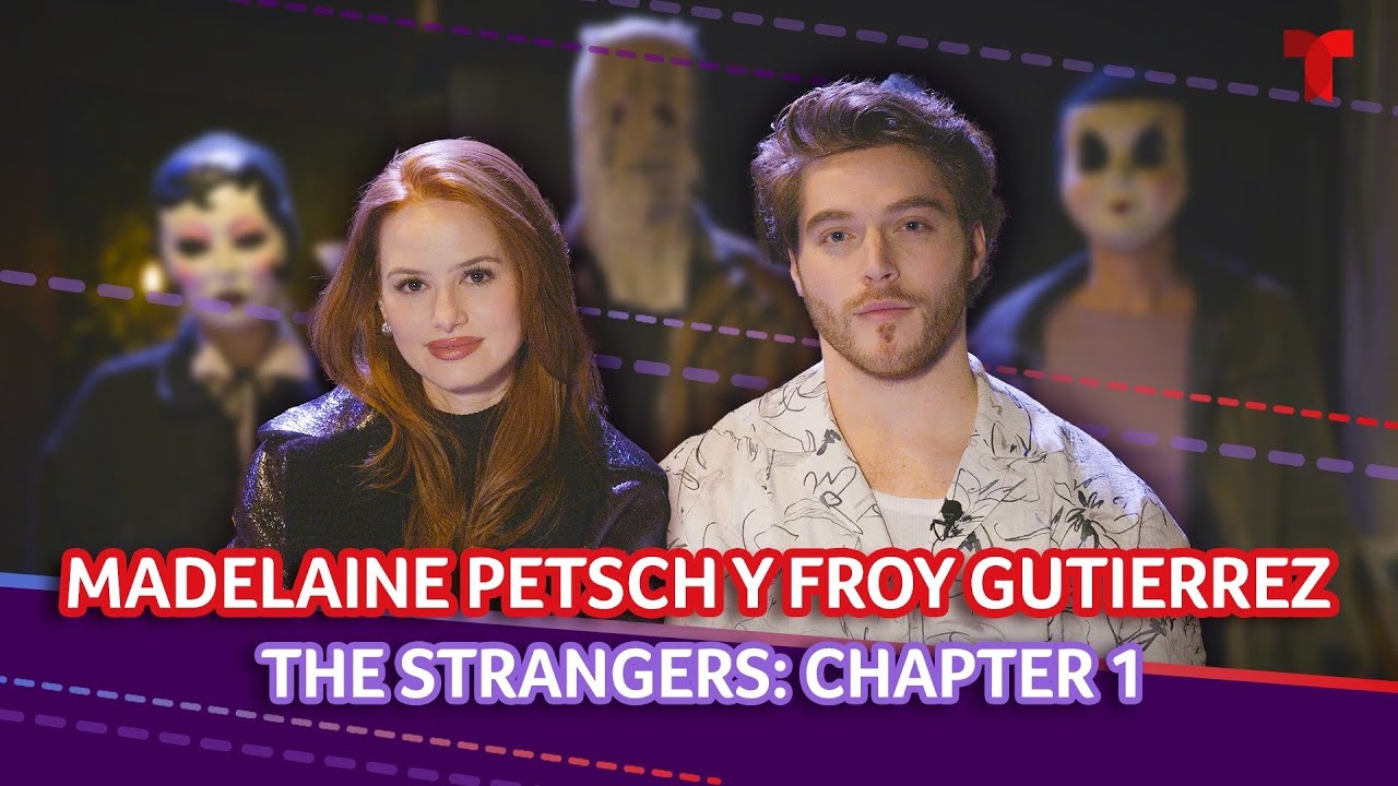 Madelaine Petsch y Froy Gutierrez - The Strangers: Chapter 1 | Telemundo Entretenimiento