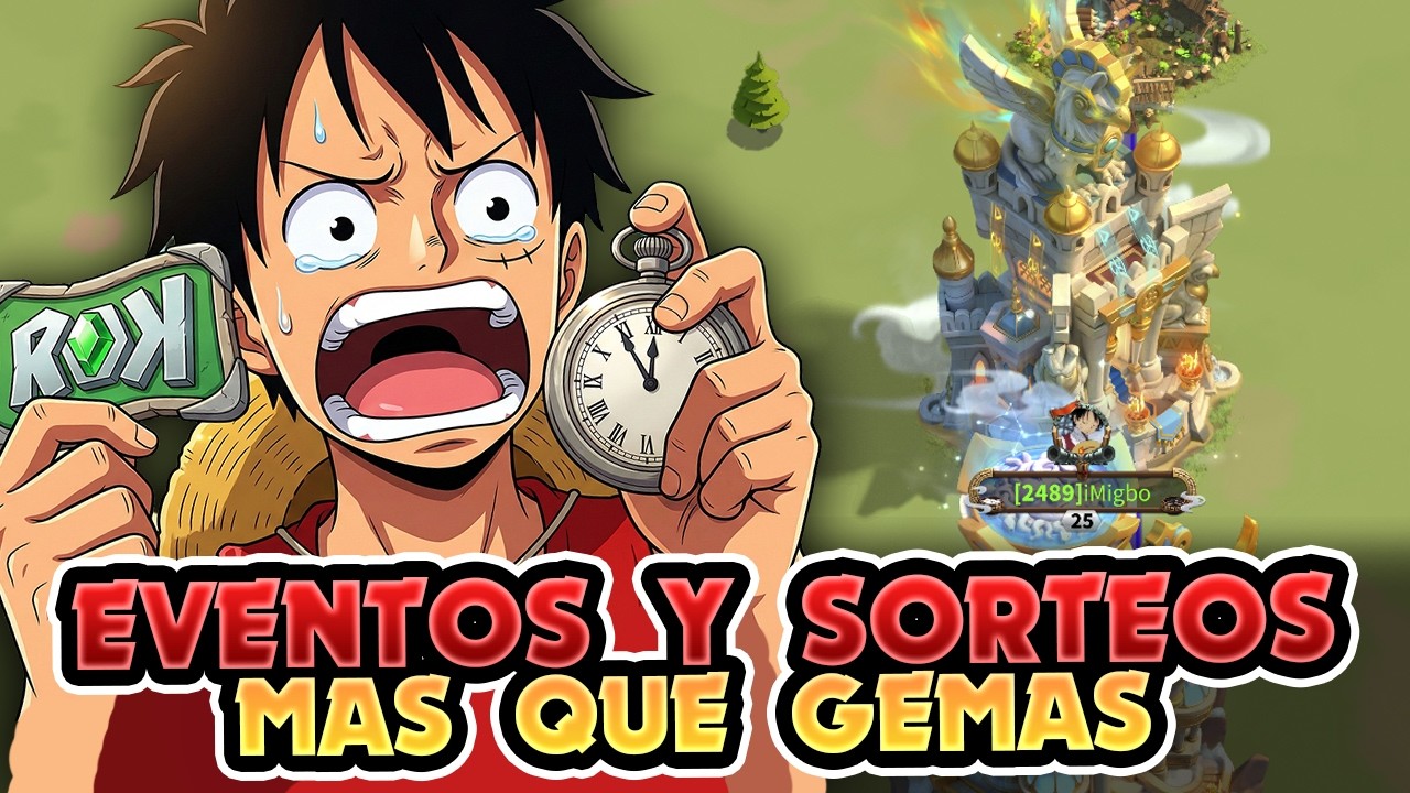 ME QUEDO SIN TIEMPO... HAY QUE HACER EVENTOS Y MAS COSAS! - Rise of Kingdoms