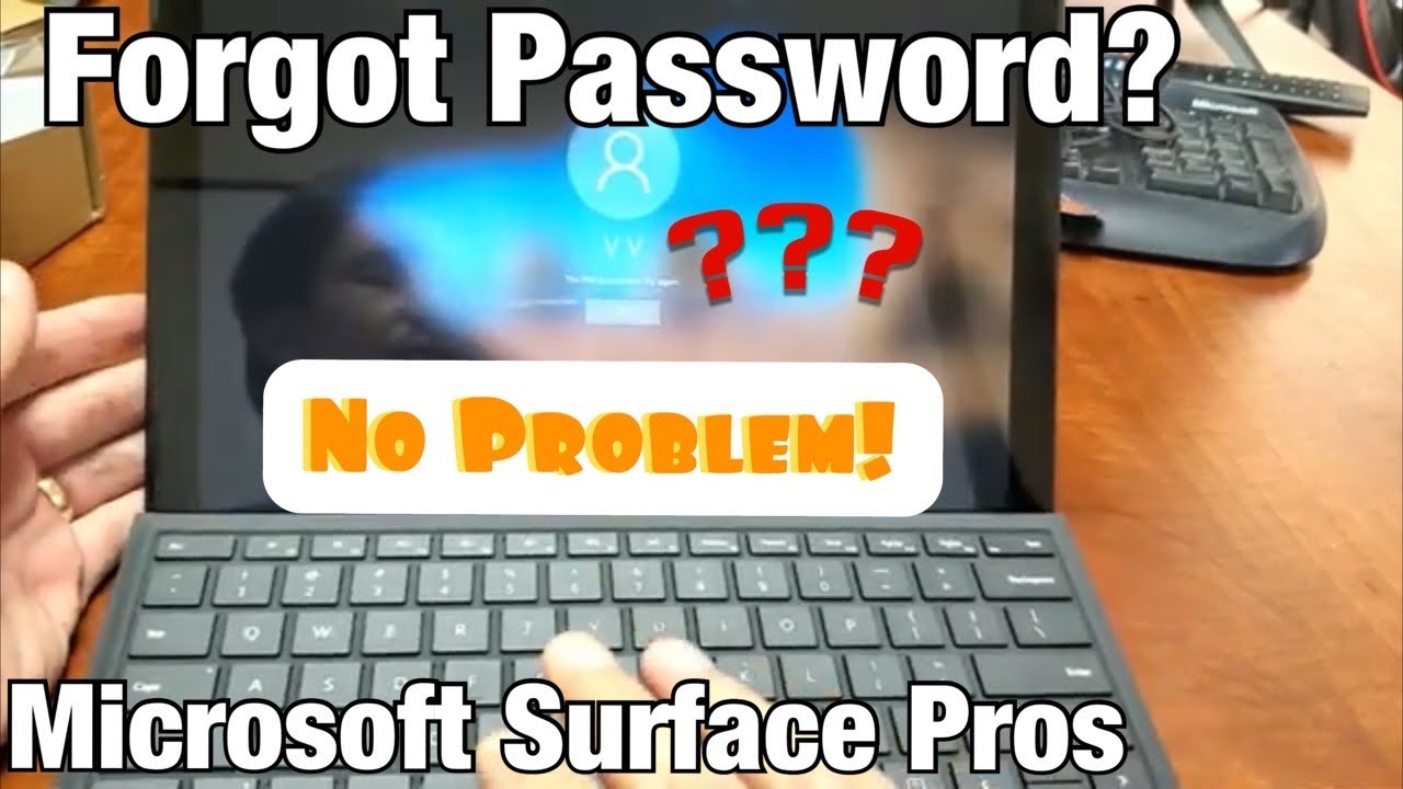 Все Surface Pro: Забыли пароль? Сбросьте настройки до заводских