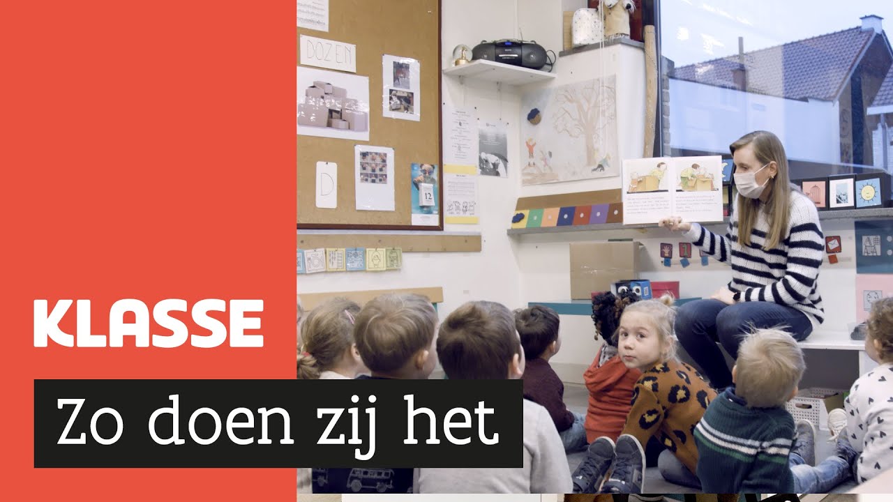 In deze kleuterklas zitten alle leeftijden door elkaar