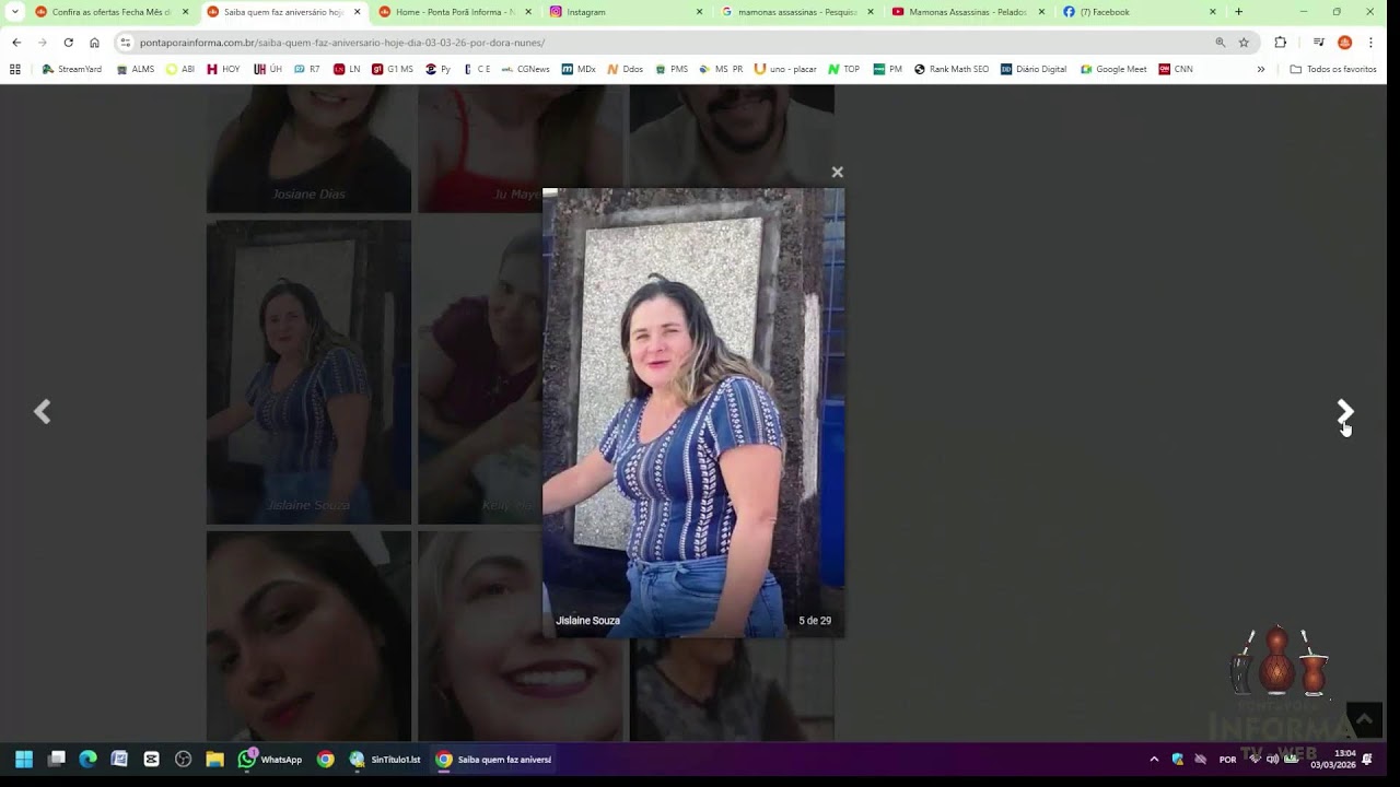 #AOVIVO #Podcast 03/03/2026 –  terça-feira) Tião Prado & Dora Nunes Podcast @pontaporainforma