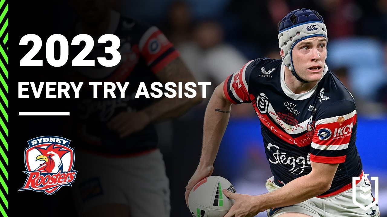NRL Highlights | Every Luke Keary Try Assist | NRL 2023