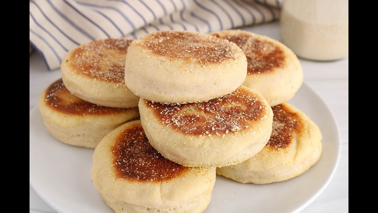 Sourdough Discard English Muffins