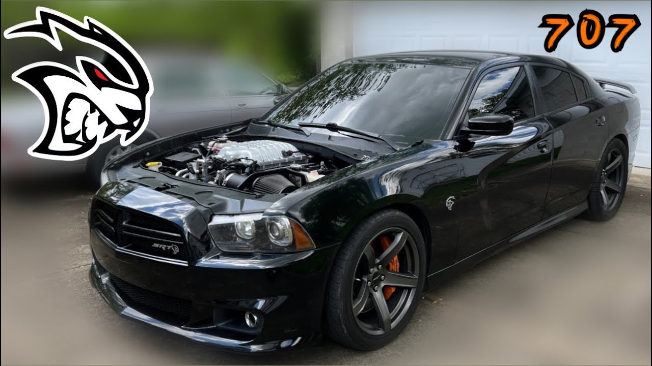 2ND GEN SWAPPED HELLCAT CHARGER NIGHT POV🐈‍⬛