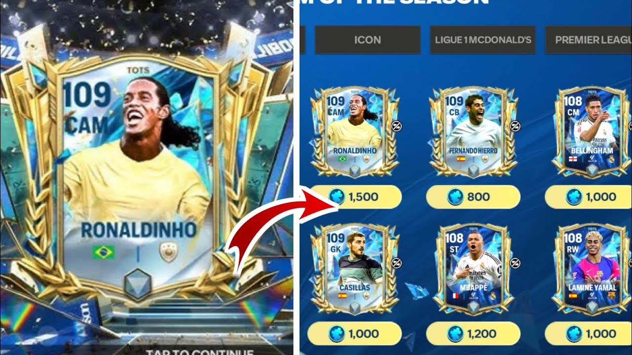 TOTS LALIGA EXTRA TIME PACK AND UNLIMITED GEMS PACK OPENING FC MOBILE