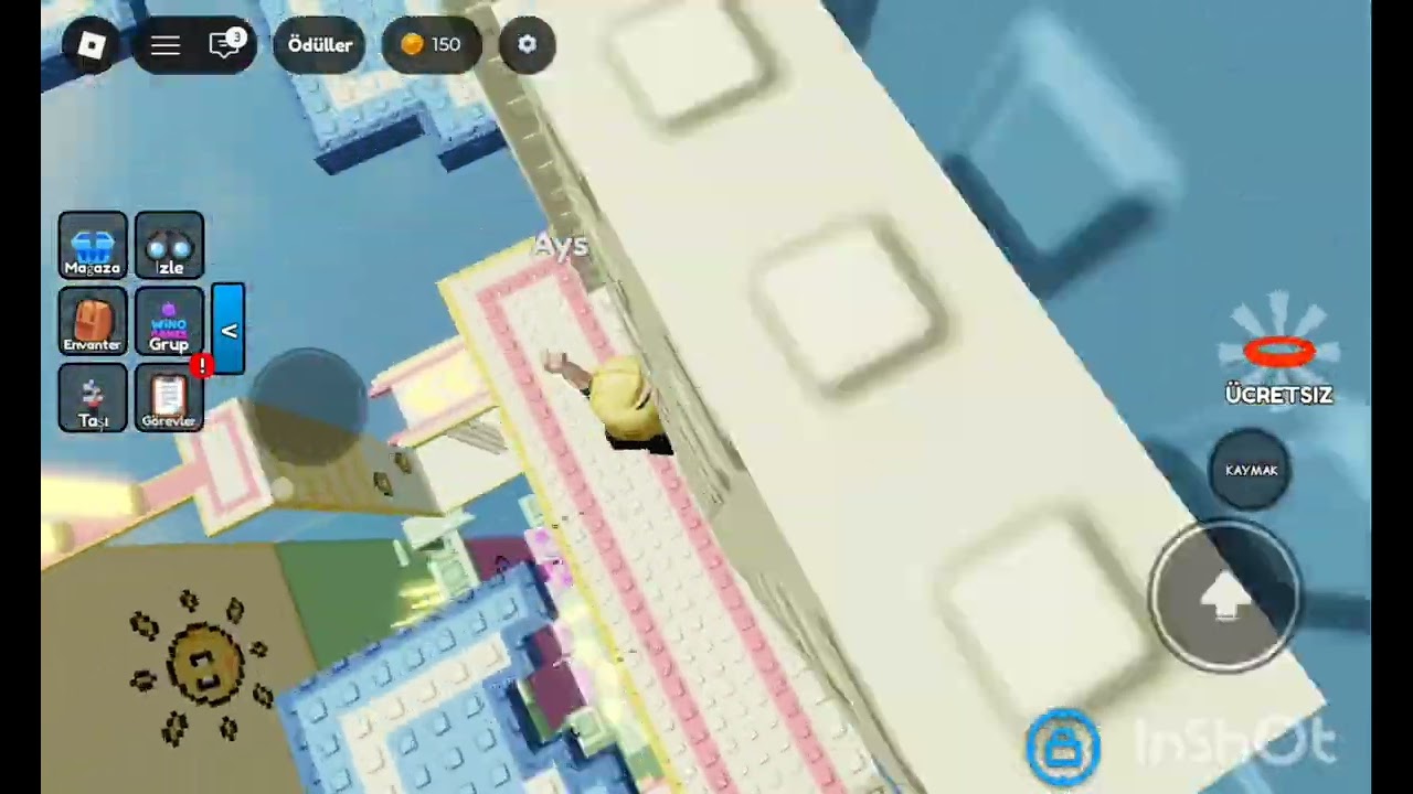 Wall hop tower