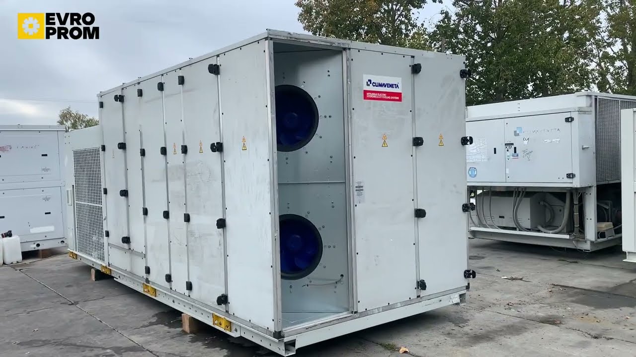 CLIMAVENETA WSM2-T 0354 | 106.2 kW Rooftop Air Conditioner | Dual-Circuit | R410A | EC Fans | 2022