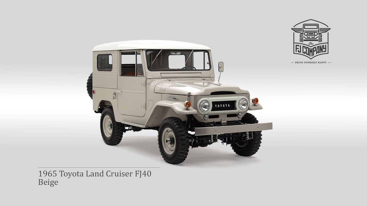 1965 Toyota Land Cruiser FJ40 Beige