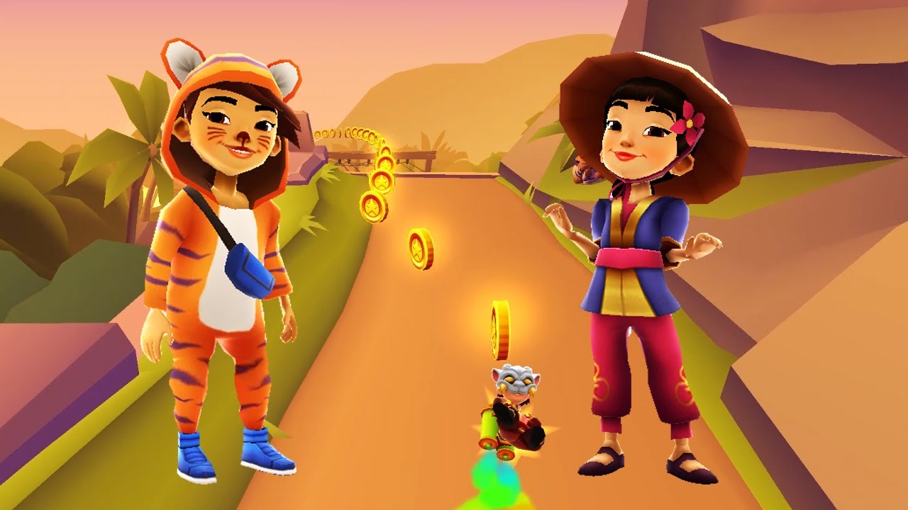 Subway Surfers Lunar New Year Vs Subway Surfers Singapore