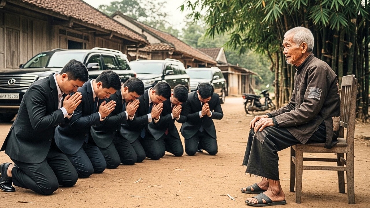 Ông Lão Nghèo Cưu Mang 6 Đứa Trẻ Lang Thang — 30 Năm Sau Họ Trở Lại Và Khiến Cả Thị Trấn Sốc Nặng!