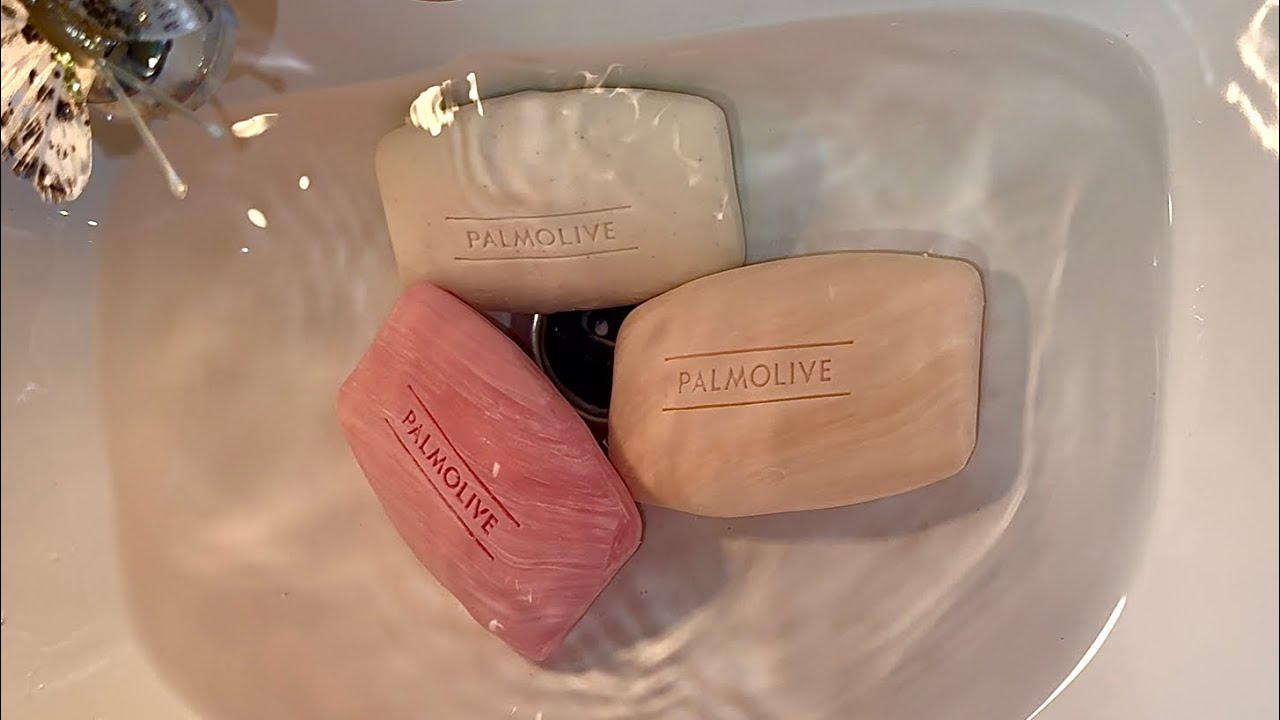 ASMR Мыление мыла Palmolive 