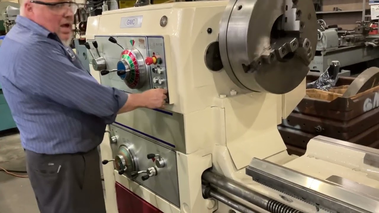 GMC 40” X 120” Engine Lathe