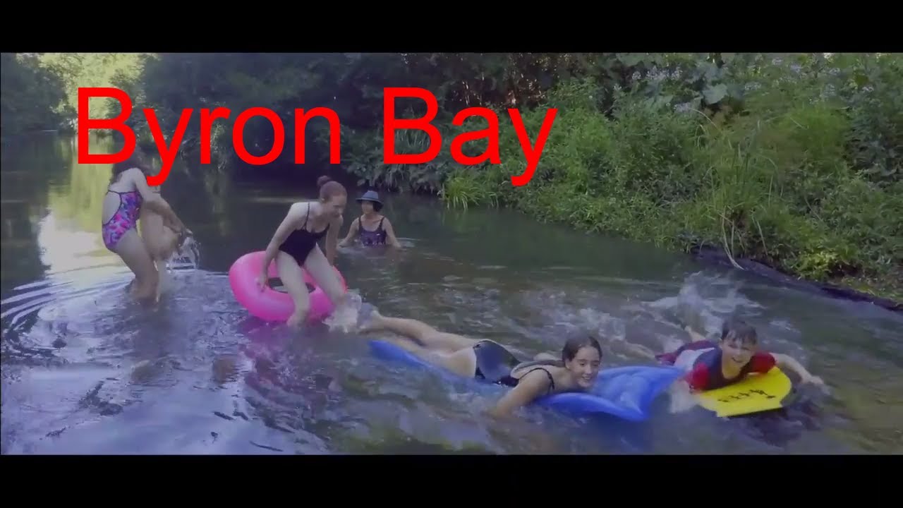 Family Travel Vlog Secret Swimming Spot Byron Bay, Australia.
