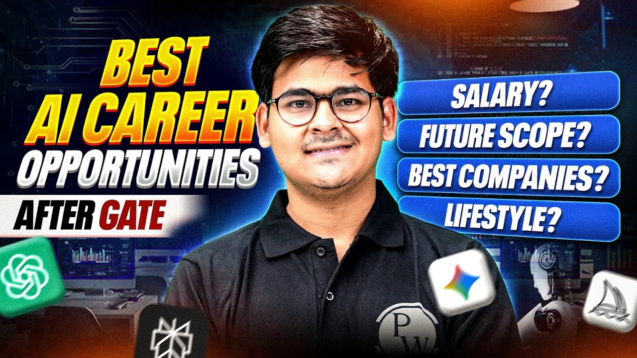 Best Career Opportunities After GATE in AI : Salary, Scope, & Top Companies