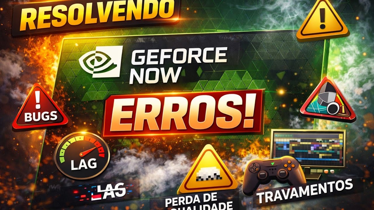ATIVE ISSO! 🔴 O Segredo Para o GeForce Now Rodar PERFEITO (Adeus Bugs e Lag)