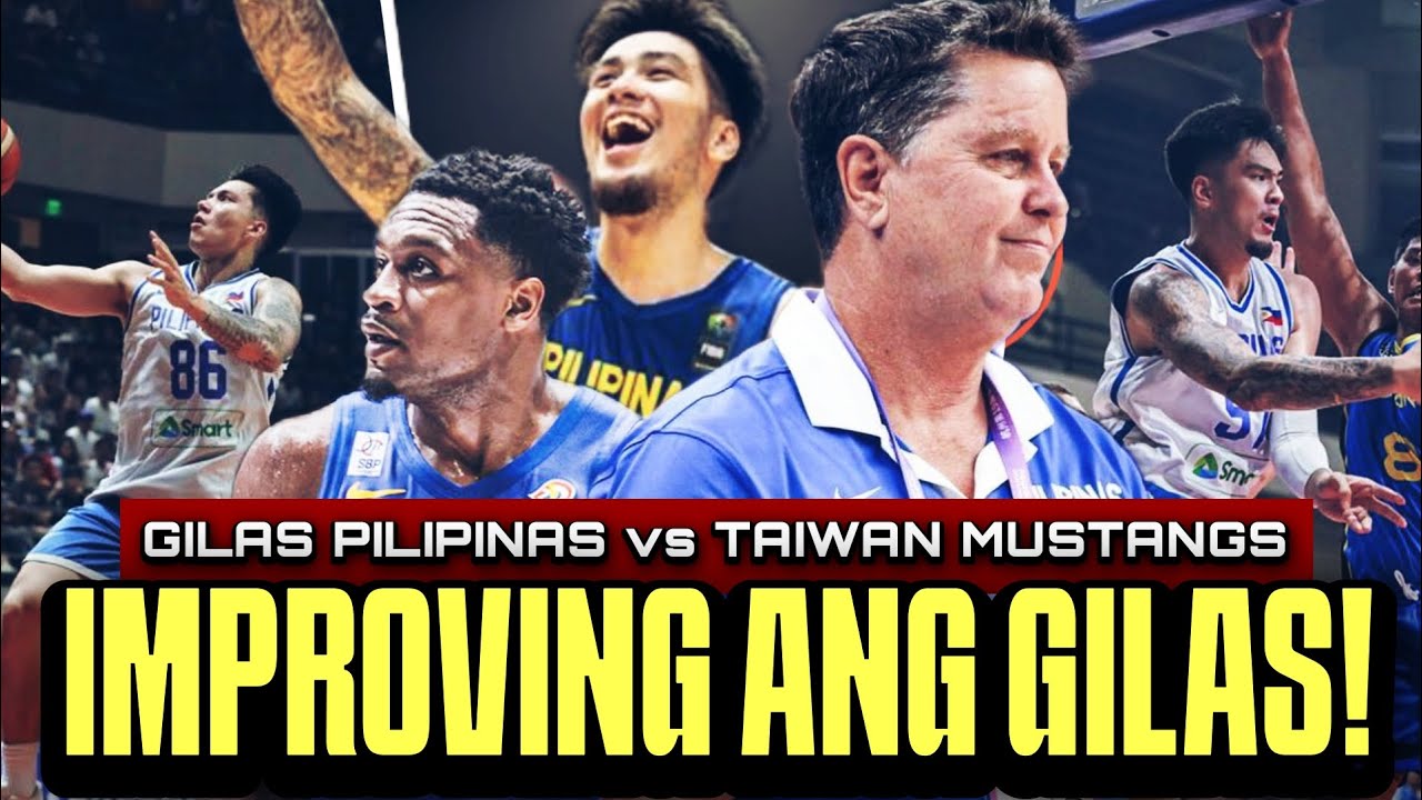 Wow! Gumaganda na Triangle Offense ng Gilas! Pero iba problema? Gilas Pilipinas vs Taiwan Mustangs