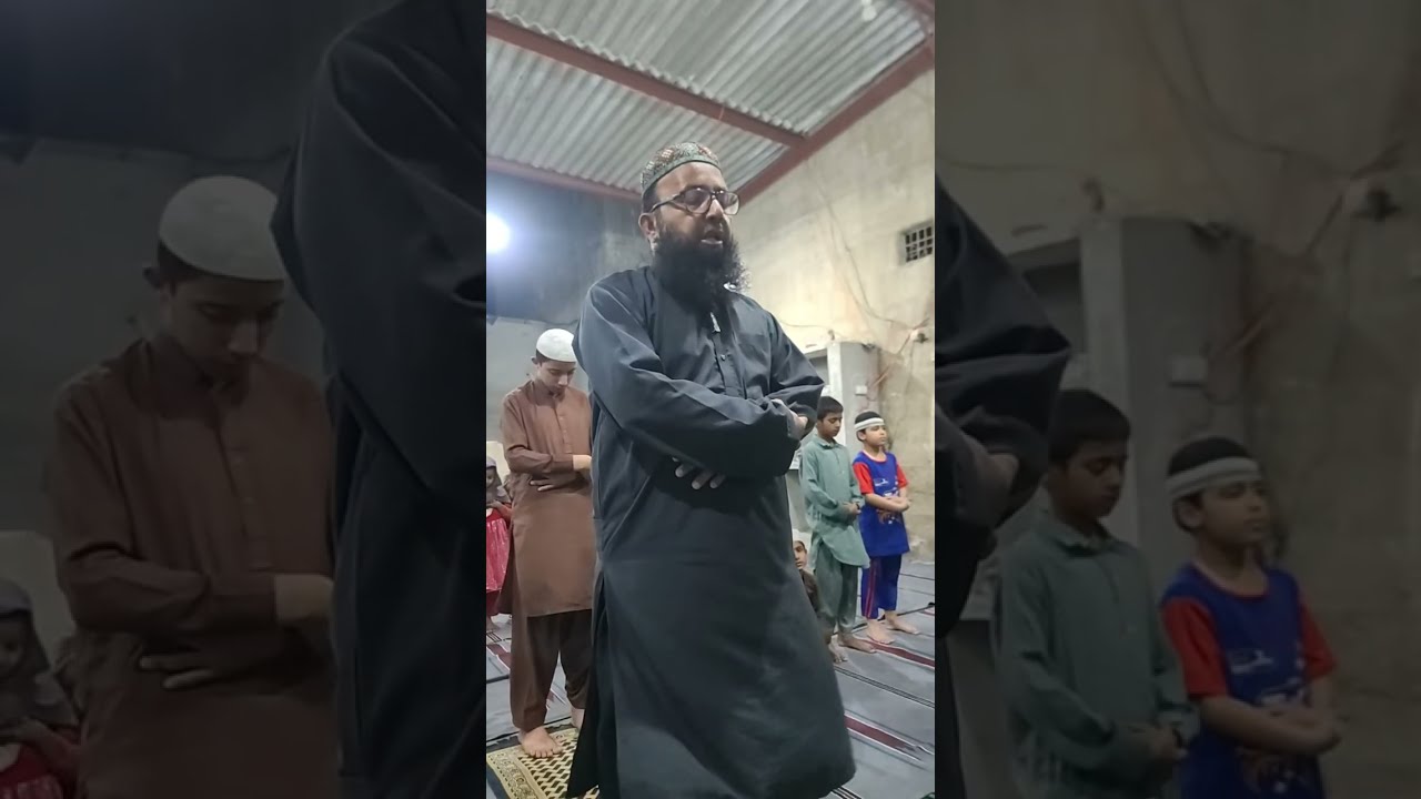 Ramadan ki 8ven  taraveeh | Hafiz Qari Muneer Ahmad Karachi