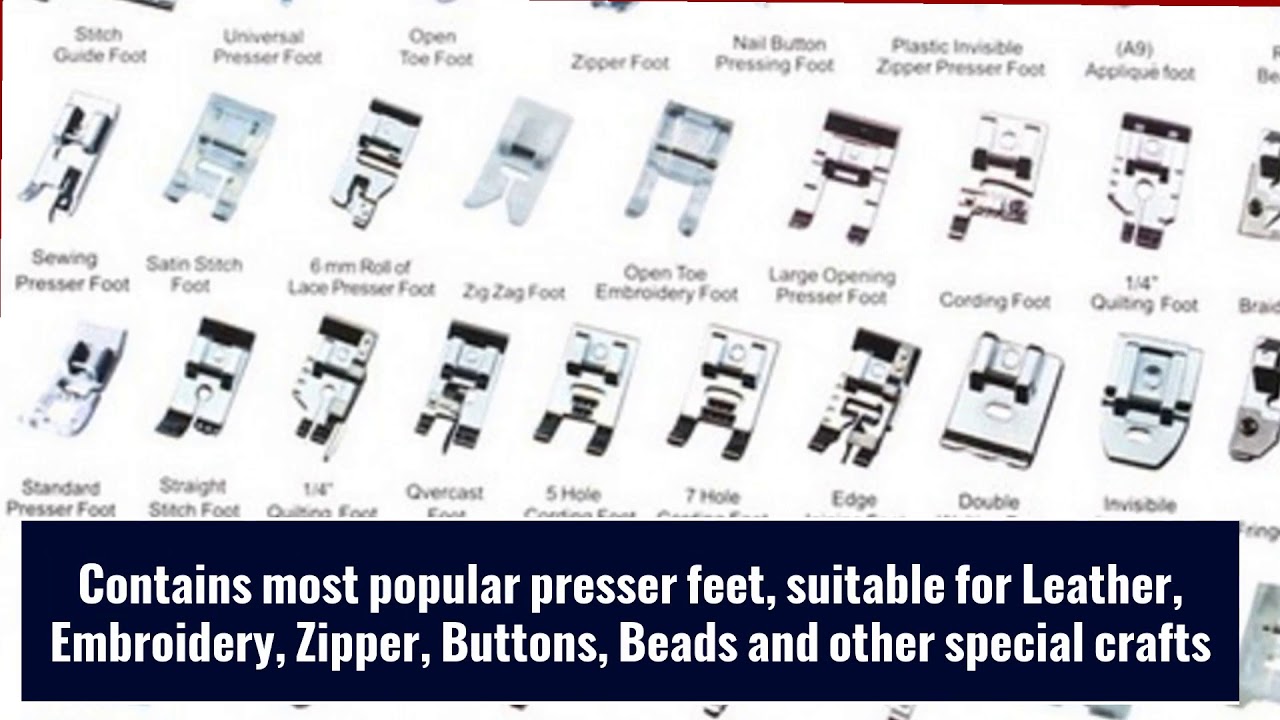 Sewing Machine Presser Feet Set ( 42 pcs)