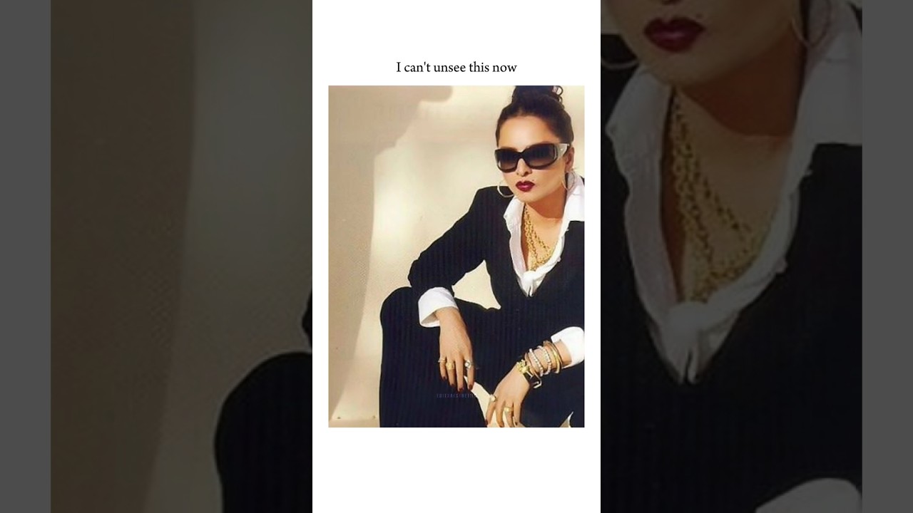 Deepika Padukone is so Rekha coded #deepikapadukone #bollywood #rekha #fashion #shortvideo #ytshorts