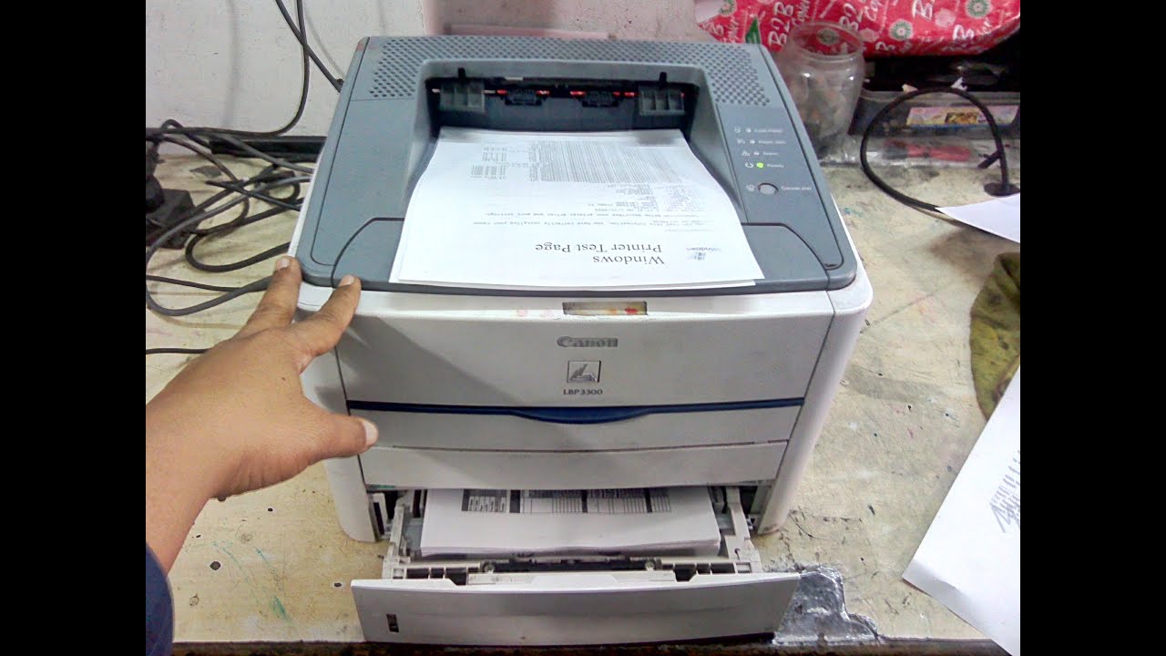 Canon Duplex Printer LBP3300 Unboxing, Review & Print testing